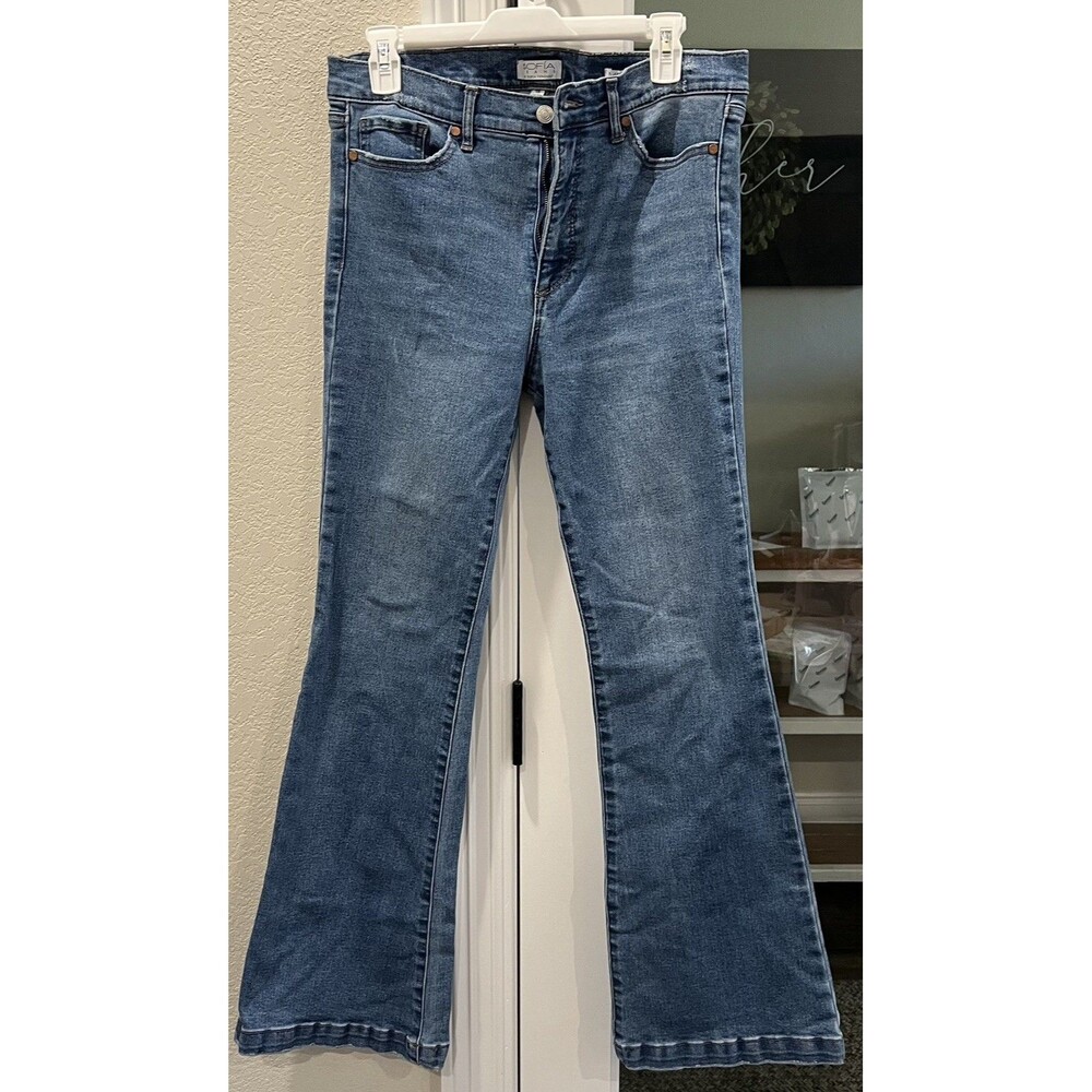 Sofia Jeans Sofia Vergara Melisa Flare Jeans Women’s 10 Short Mid Rise Stretch